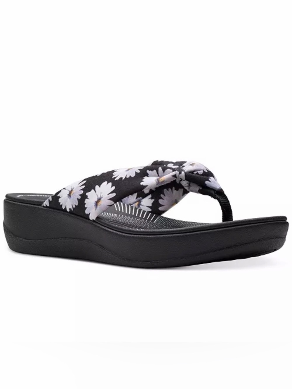 Clark’s Women's 9 Arla Glison Slip-On Platform Wedge Sandals NWT